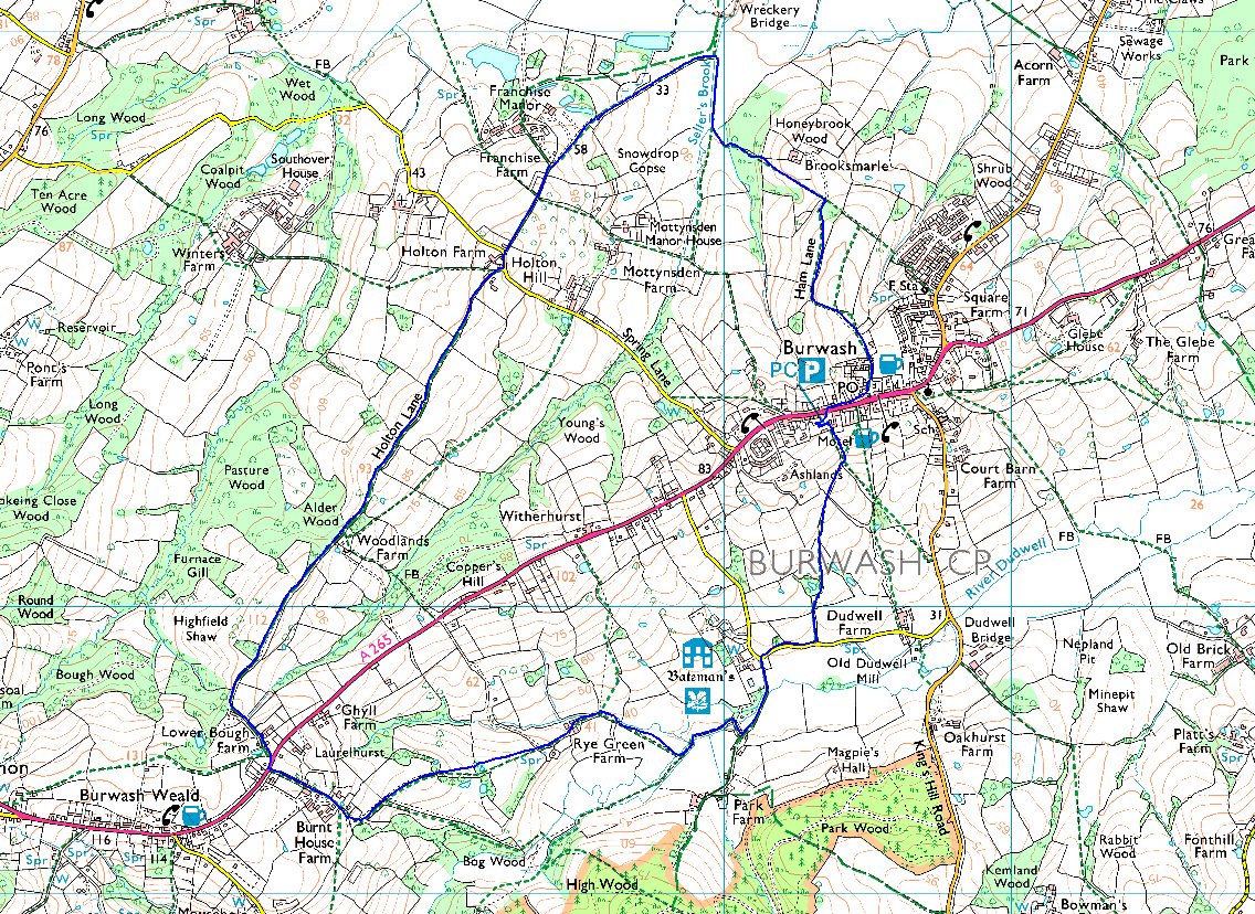 Brabourne Lees walks
